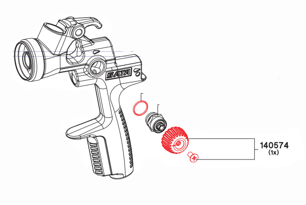 Manopola di Controllo con Vite 140574