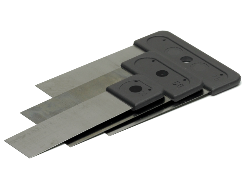 Set di Spatole Giapponesi Metalliche (5 - 7.5 - 10 Cm)