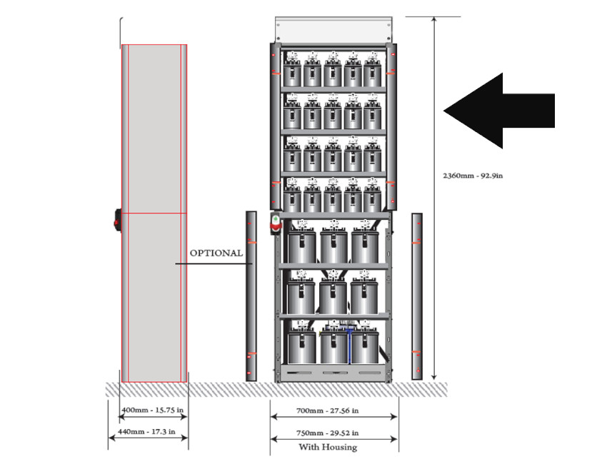 Alphamix 60 Sezione Superiore