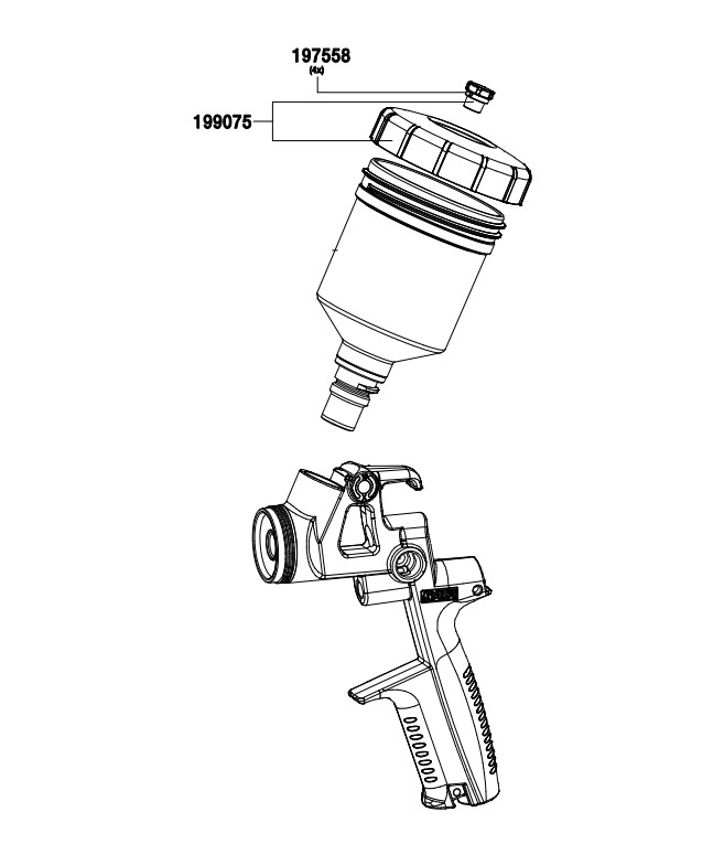Tappo a Vite Con Anello Raccolta Gocce E Dispositivo Anti-Goccia