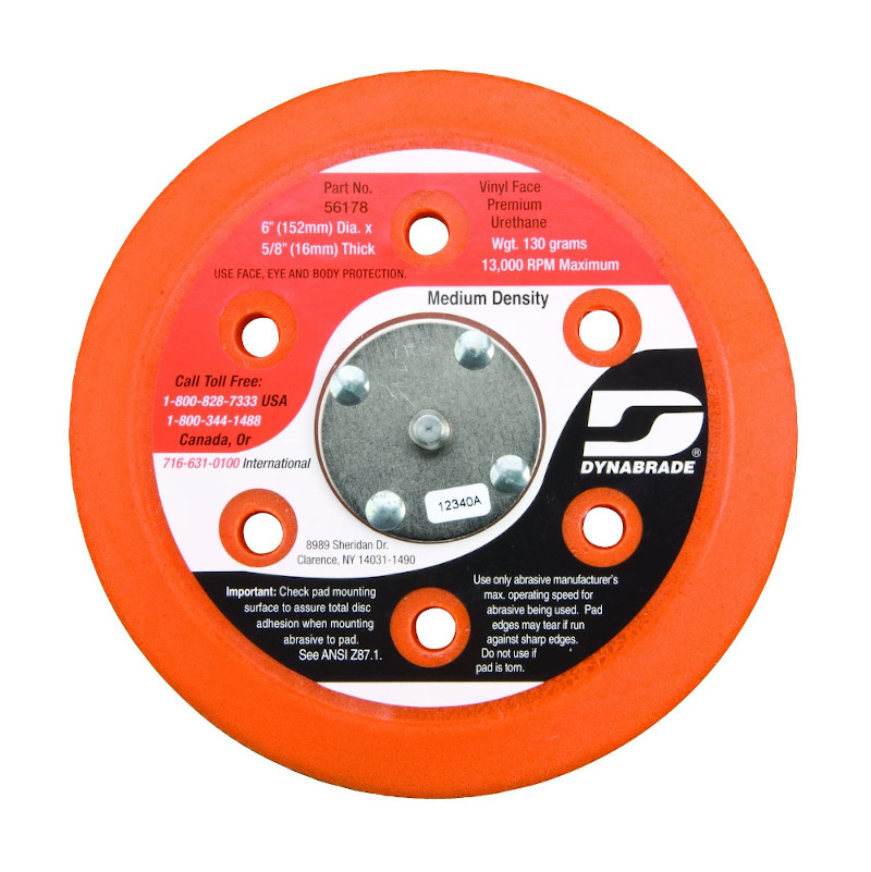 56178 Pad per Disco Vacuum 6H 150Mm