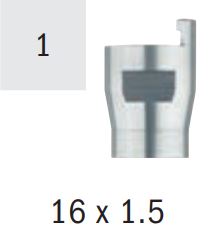 Adattatore  Rps No. 1 - Iwata//Sagola