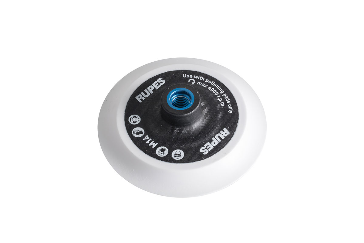 992.500 Disco di Supporto Velcro Duro 125Mm M14 per Lucidatrice Rotativa