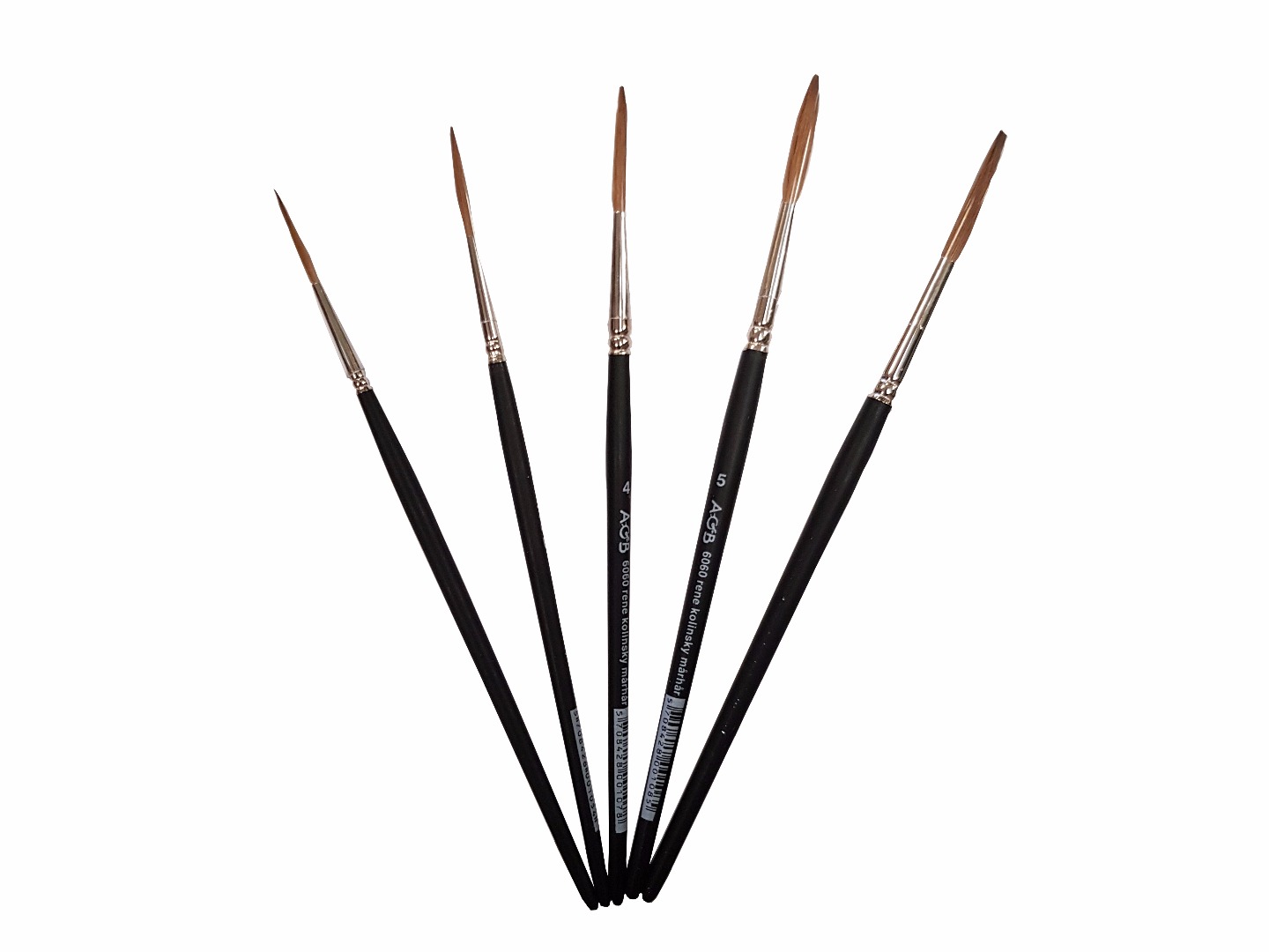 6060 Pennello Da Scrittura – Rotondo “Kolinsky”